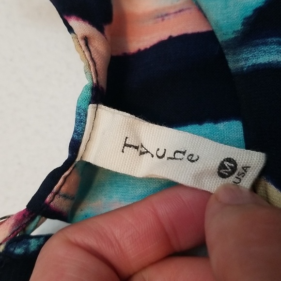 Tyche Colorful Abstract Shift Mini Dress - Picture 6 of 7